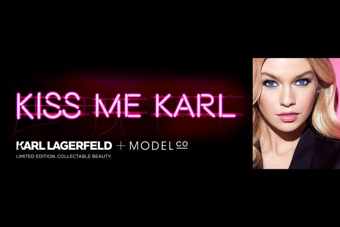 Már Magyarországon is kapható Karl Lagerfeld első sminkkollekciója